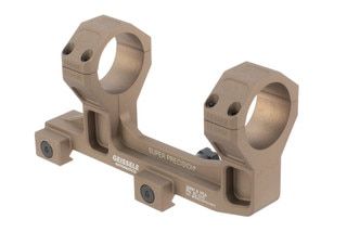 Geissele Automatics Super Precision Scope mount in desert dirt color